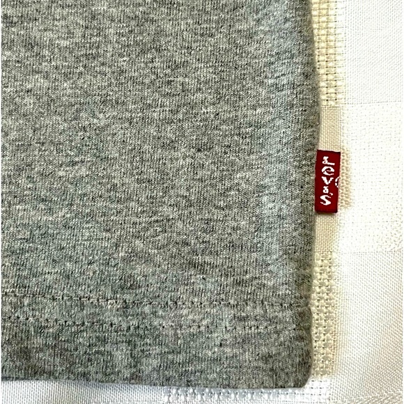 😎👕NWT Levi’s Two tone Blue & Gray Long Sleeve T-Shirt Size US Medium 👕😎 - Picture 9 of 11